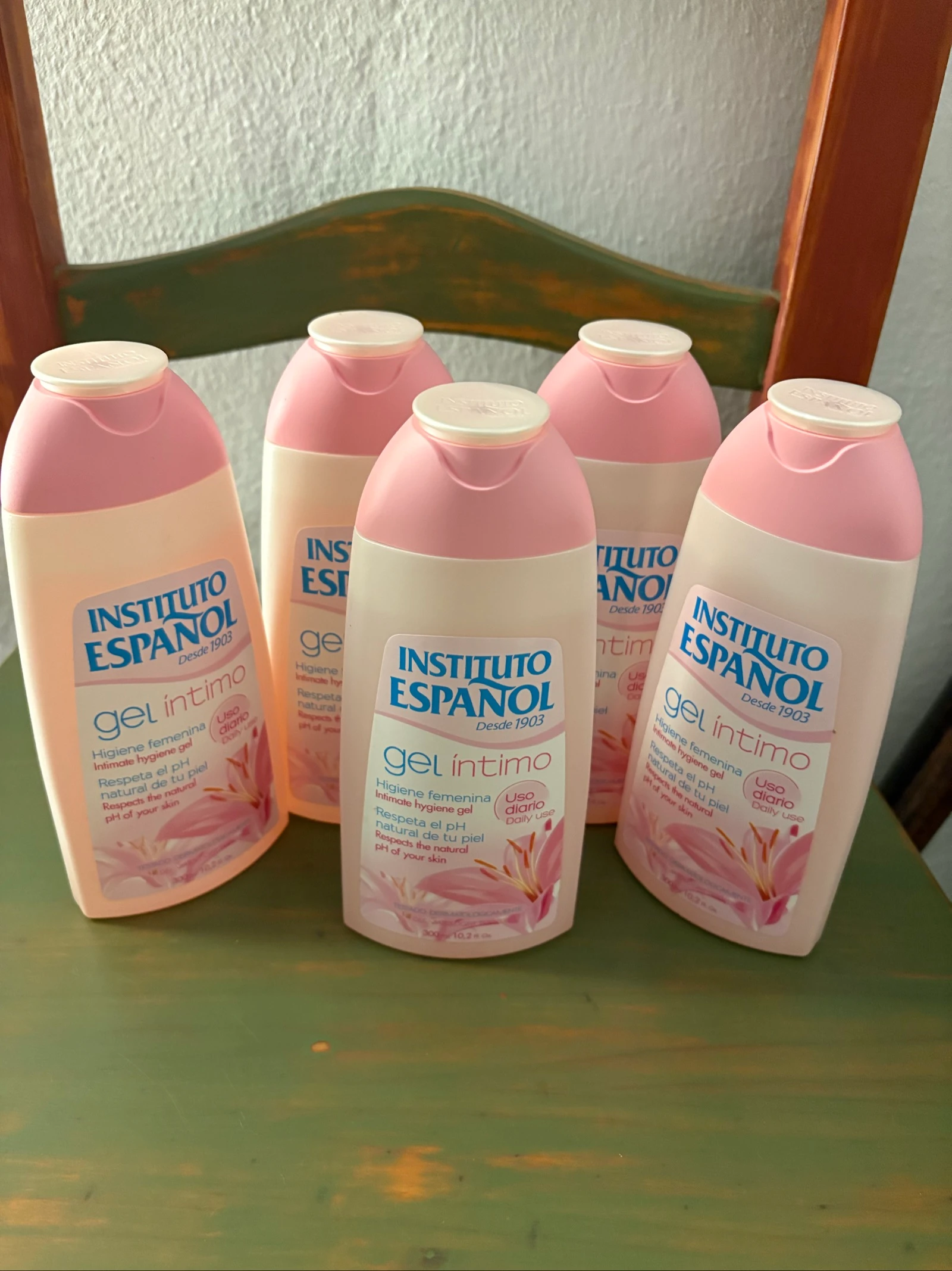 5 Gel Íntimo de Instituto Español
